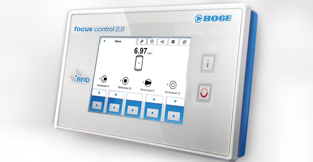 Focus control Kompressor Steuerung